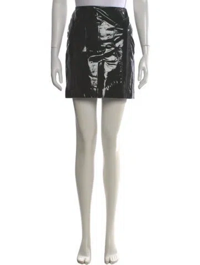 Pre-owned Miu Miu Vintage Mini Skirt In Green