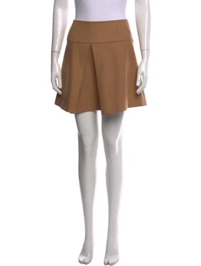 Pre-owned Miu Miu Vintage Mini Skirt In Neutral