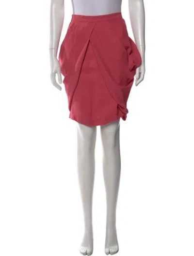 Pre-owned Miu Miu Vintage Mini Skirt In Pink