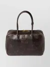 Miu Miu Beau Vintage-effect Nappa Leather Bags