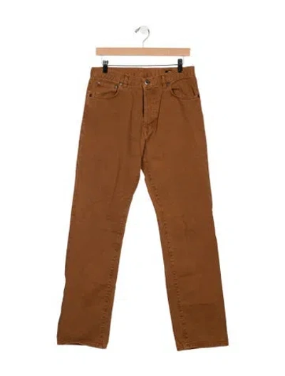 Pre-owned Miu Miu Vintage Skinny Jeans In Brown