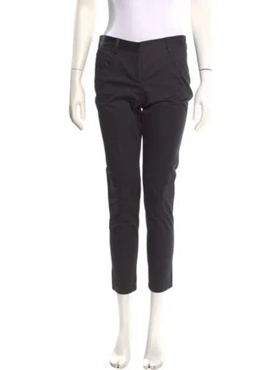 Pre-owned Miu Miu Vintage Skinny Leg Pants In Black