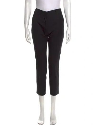 Pre-owned Miu Miu Vintage Skinny Leg Pants In Black