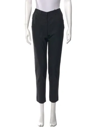 Pre-owned Miu Miu Vintage Skinny Leg Pants In Black