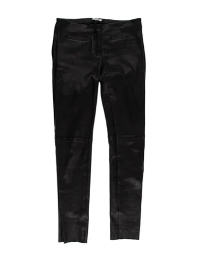 Pre-owned Miu Miu Vintage Skinny Leg Pants In Black