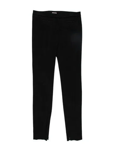 Pre-owned Miu Miu Vintage Skinny Leg Pants In Blue