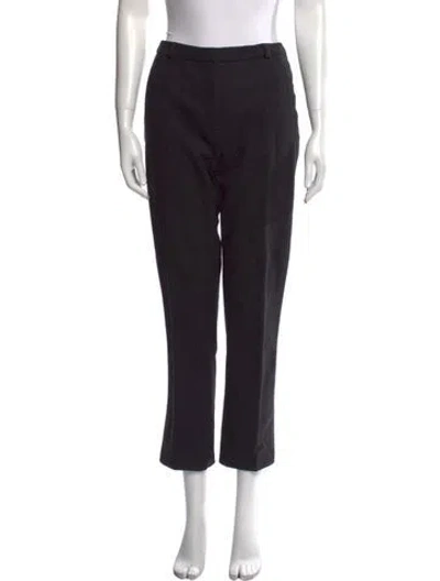 Pre-owned Miu Miu Vintage Straight Leg Pants In Black