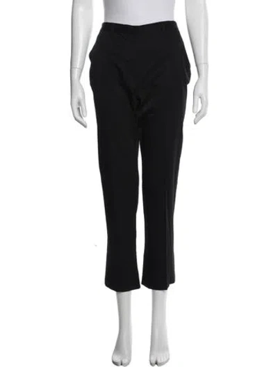 Pre-owned Miu Miu Vintage Straight Leg Pants In Black