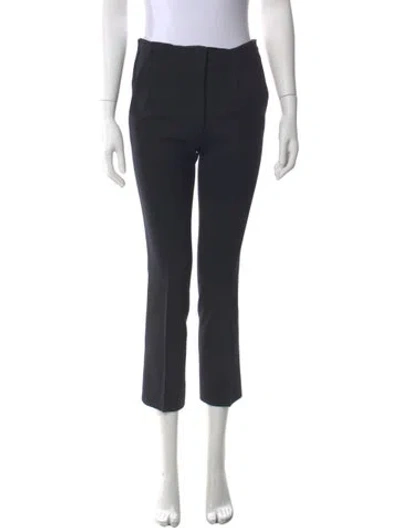Pre-owned Miu Miu Vintage Straight Leg Pants In Black