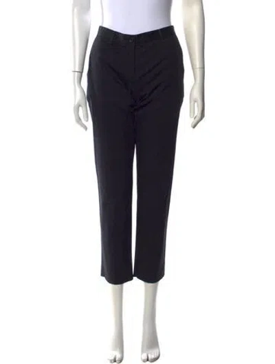 Pre-owned Miu Miu Vintage Straight Leg Pants In Black