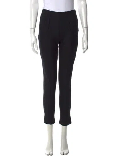 Pre-owned Miu Miu Vintage Straight Leg Pants In Black