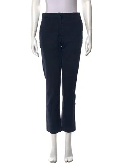 Pre-owned Miu Miu Vintage Straight Leg Pants In Blue