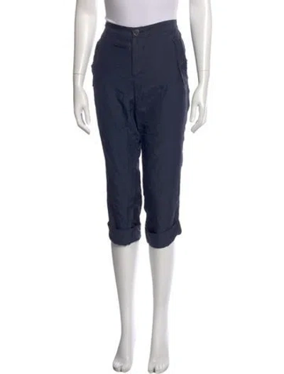 Pre-owned Miu Miu Vintage Straight Leg Pants In Blue