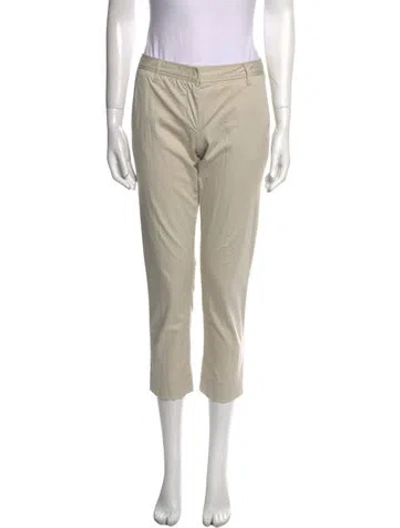 Pre-owned Miu Miu Vintage Straight Leg Pants In Brown