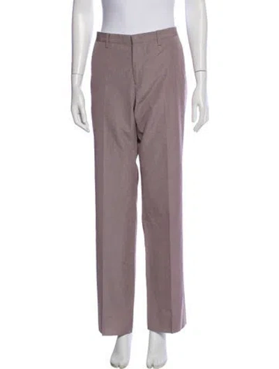 Pre-owned Miu Miu Vintage Straight Leg Pants In Gray