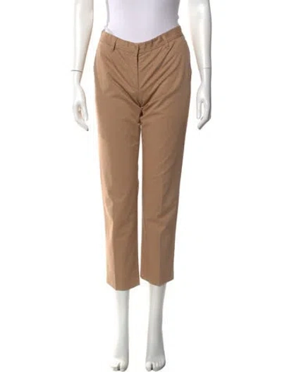Pre-owned Miu Miu Vintage Straight Leg Pants In Neutral