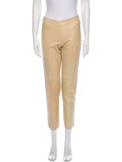 Pre-owned Miu Miu Vintage Straight Leg Pants In Neutral