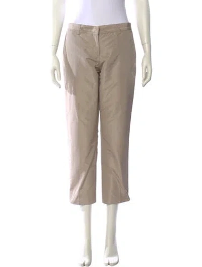 Pre-owned Miu Miu Vintage Straight Leg Pants In Neutral