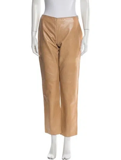 Pre-owned Miu Miu Vintage Straight Leg Pants In Neutral