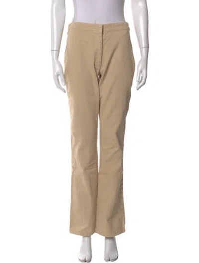 Pre-owned Miu Miu Vintage Wide Leg Pants In Neutrals