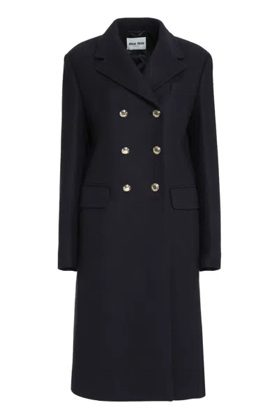MIU MIU MIU MIU VIRGIN WOOL COAT