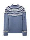 Miu Miu Virgin Wool Crewneck Knitwear In Animal Print