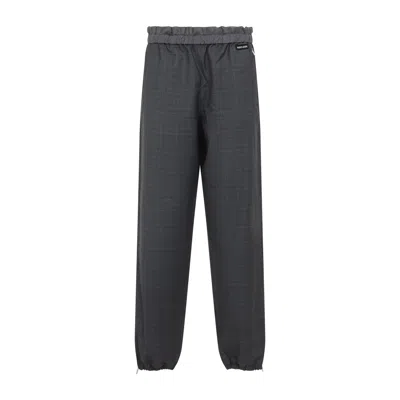 Miu Miu Virgin Wool Pants Women In Multi
