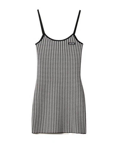Miu Miu Viscose Dress In Black