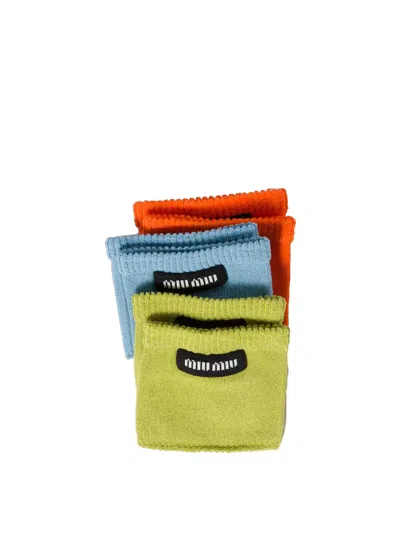 Miu Miu Woman Multicolor Socks