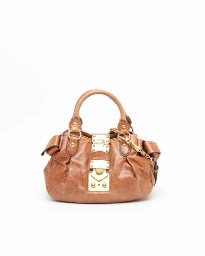 Miu Miu Vitello Bow Bag