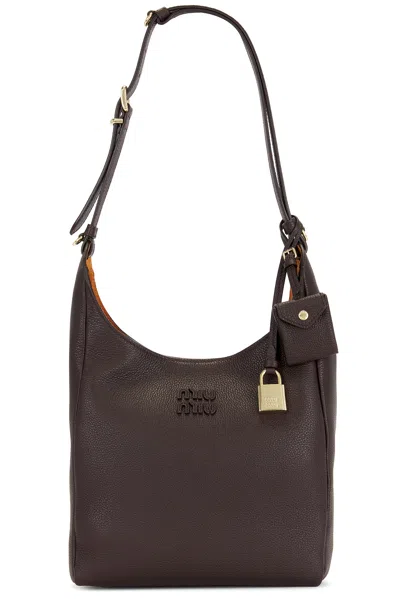 Miu Miu Vitello Phenix Shoulder Bag