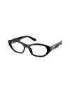 Miu Miu Vmu 03w Glasses In Black
