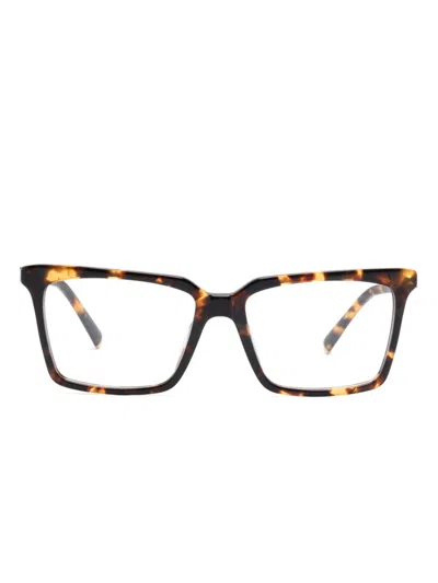 Miu Miu Vmu08x Glasses In Brown