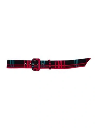 Pre-owned Miu Miu Waist Belt In Multi