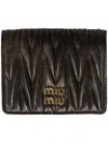 Miu Miu Wallet Accessories In Brown