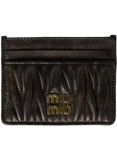 Miu Miu Wallet Accessories In Brown