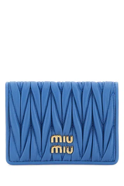 Miu Miu Wallet Made Of Leather With Logo