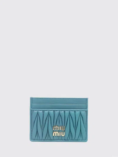 Miu Miu Wallet Woman  In Blue