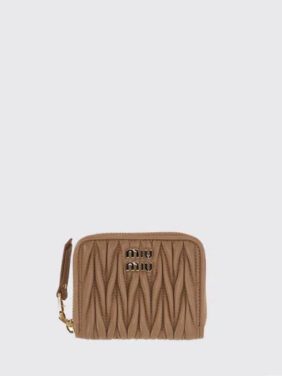 Miu Miu Wallet Woman  In Brown