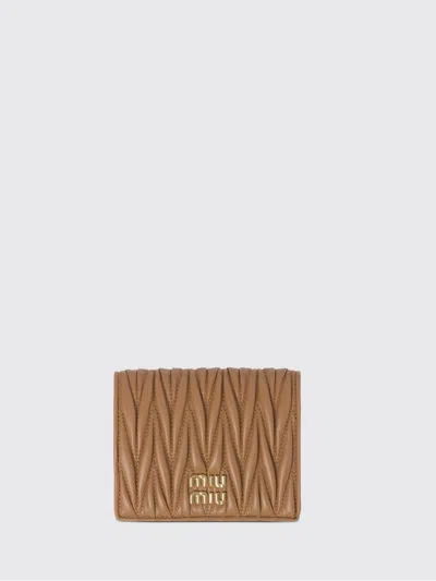 Miu Miu Wallet Woman  In Brown