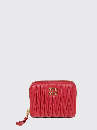 Miu Miu Wallet Woman  In Red