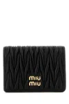 Miu Miu Wallets In Black