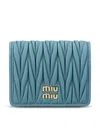 Miu Miu Wallets In Blue