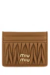 Miu Miu Wallets In Brown