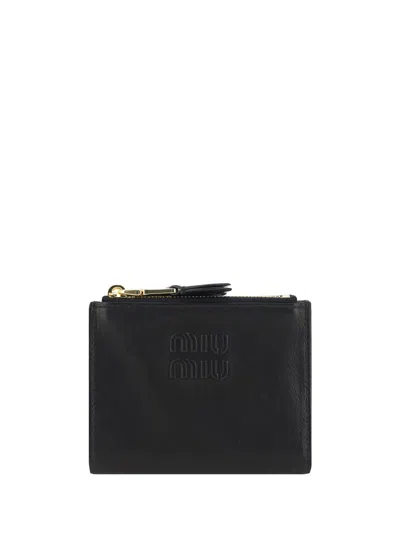 Miu Miu Wallets In Black