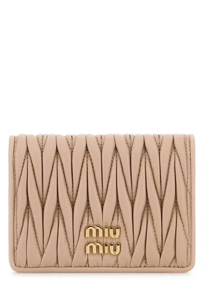 Miu Miu Wallets In Nude
