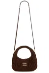 Miu Miu Camoscio Matelasse Hobo Bag