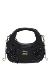 Miu Miu Wander Bag In Black