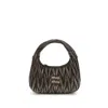 Miu Miu Wander Bag In Quilted Leather