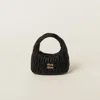 Miu Miu Matelasse Quilted Top Handle Hobo Bag